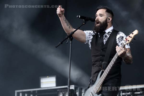 SKILLET - 2016-06-12 - PARIS - Hippodrome de Longchamp - Main Stage - 